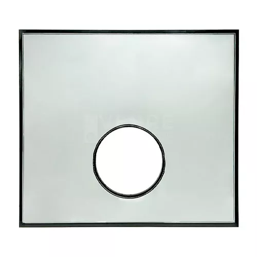 Double vitrage sur-mesure avec trou rond pour chatière
