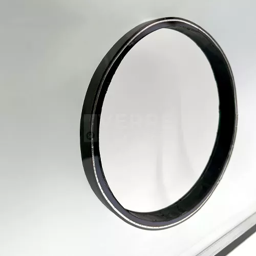 Zoom Double vitrage sur-mesure avec trou rond pour chatière