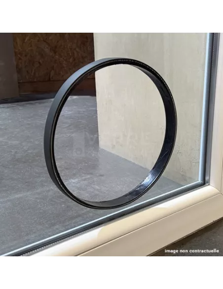 Double vitrage feuilleté sur-mesure avec trou pour chatière