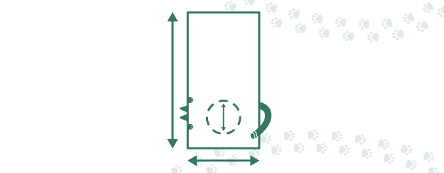 illustration indiquez les dimensions de votre chati&egrave;re